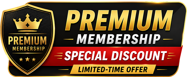 PREMIUM MEMBERSHIP: SPECIAL DISCOUNT (LIMITED-TIME OFFER)